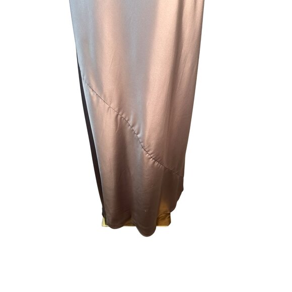 NWOT Show Me Your Mumu Large Taylor Tube Maxi Dress Dune Luxe Satin - Picture 12 of 16